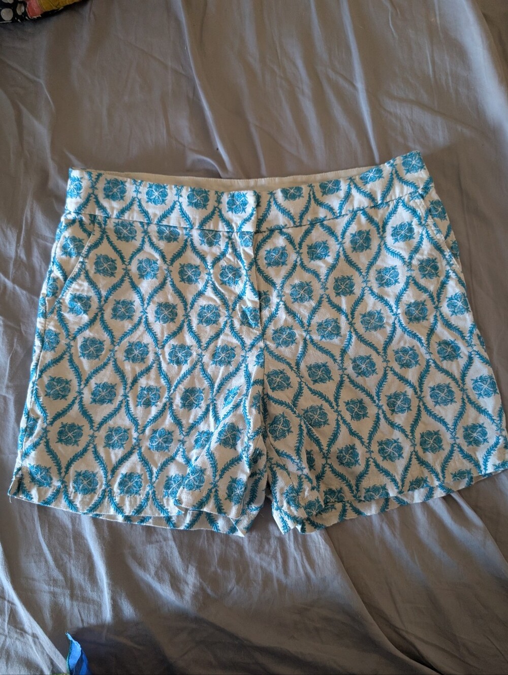 LOFT Linen Rivera Shorts